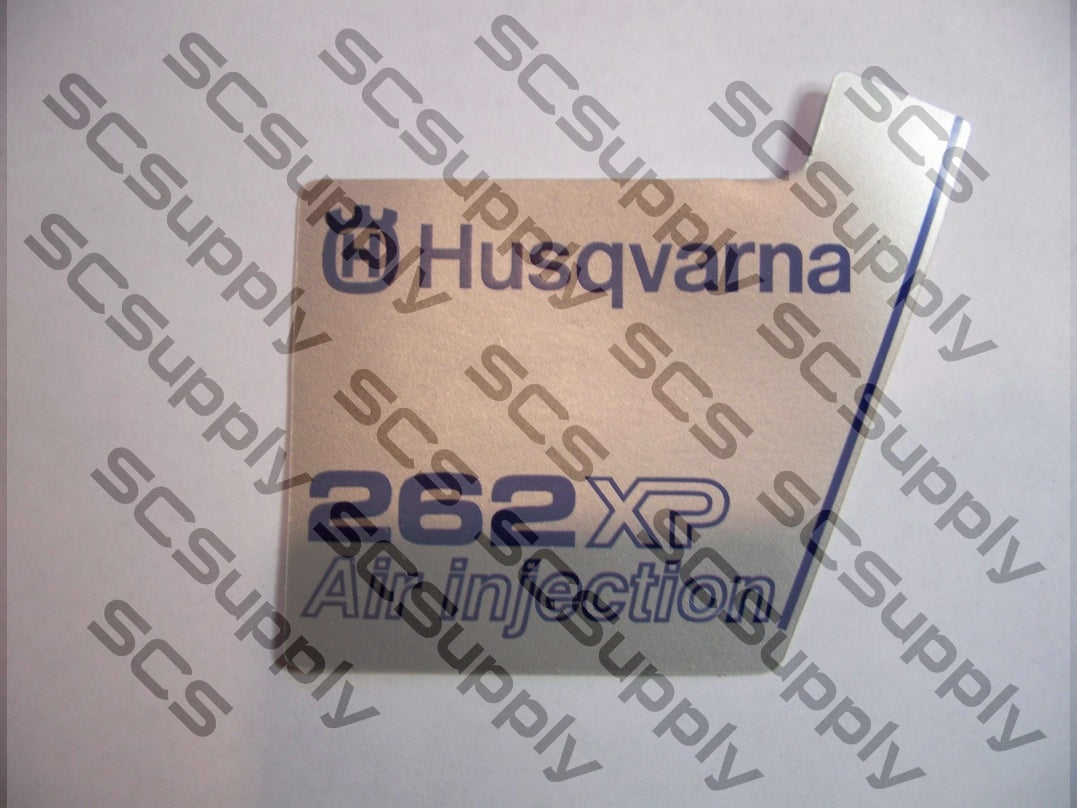 Husqvarna 262XP (late) flywheel decal – Sugar Creek Supply