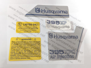 Husqvarna 395XPG ver 1 decal set