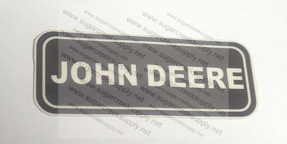 John Deere 40V Air cover decal