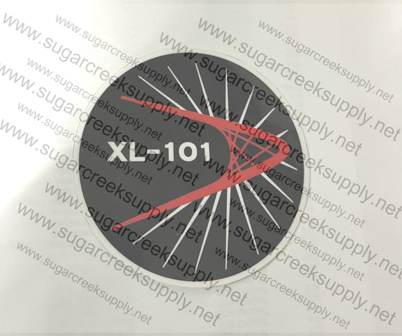 Homelite XL-101 drive case decal