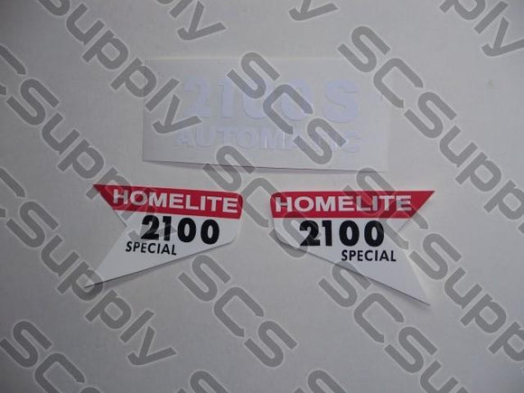 Homelite 2100 Special decal set