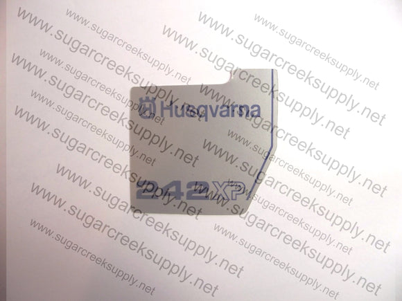 Husqvarna 242XP flywheel decal