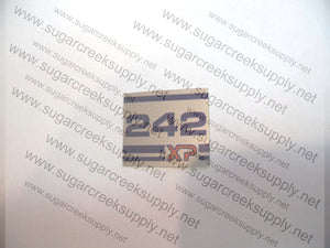 Husqvarna 242XP (early) flywheel decal