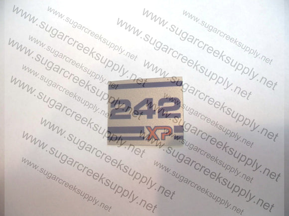 Husqvarna 242XP (early) flywheel decal