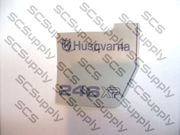 Husqvarna 246XP flywheel decal