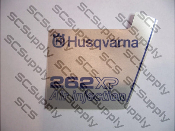 Husqvarna 262XP (late) flywheel decal