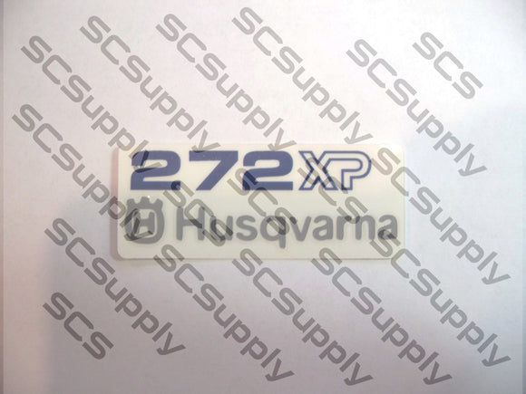 Husqvarna 272XP airbox decal