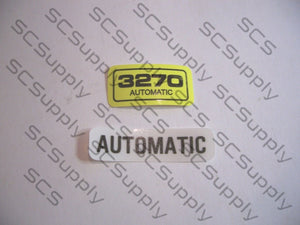 Pioneer 3270 Automatic decal set