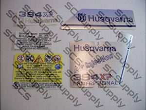 Husqvarna 394XP Professional decal set