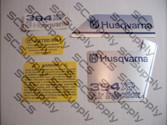 Husqvarna 394XP (version 1) decal set