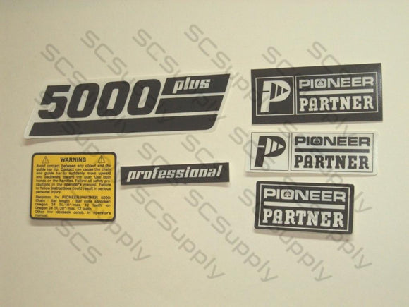 Pioneer/Partner 5000 Plus decal set