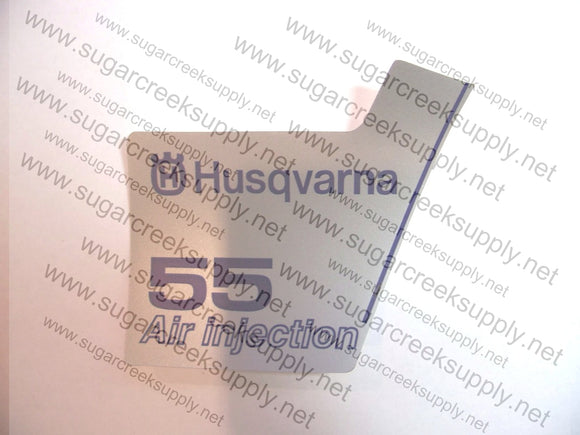 Husqvarna 55(orange top) starter cover decal