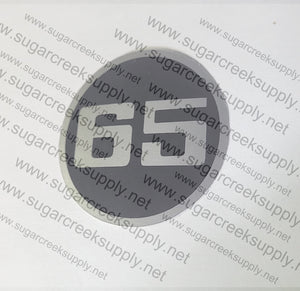 Husqvarna 65 flywheel decal