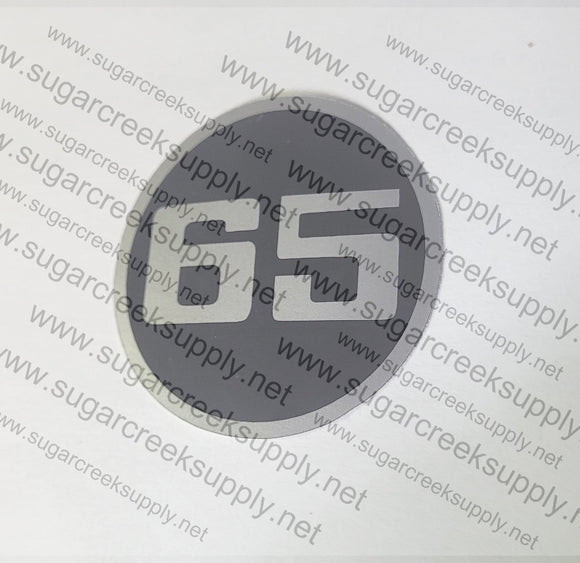 Husqvarna 65 flywheel decal