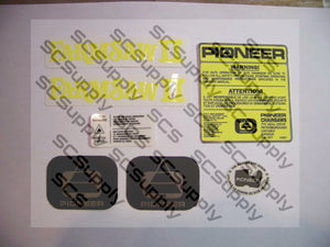 Pioneer FarmSaw II decal set