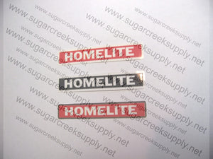 Homelite Super XL and XL-12 airbox cover decal