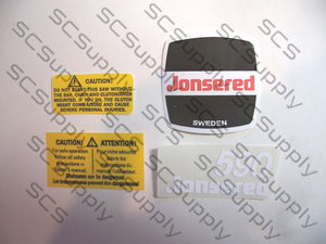 Jonsered 590 decal set