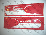 McCulloch MAC-10 bar stencil set