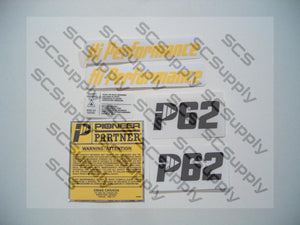 Pioneer/Partner P62 decal set