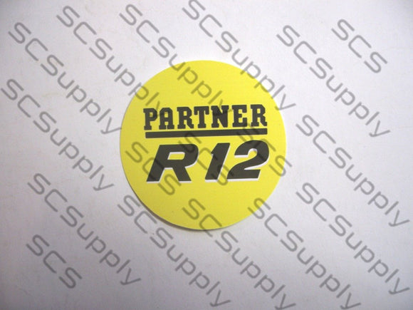 Partner R12 decal set