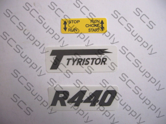 Partner R440t Partner R440 decal set – Sugar Creek Supply
