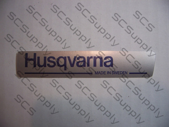 Husqvarna 242XP, 266XP, 268, 268XP, 272XP, 288XP  & others clutch cover decal