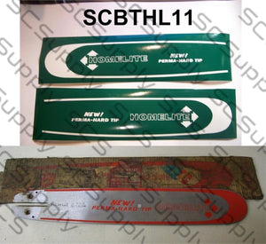 Homelite 22 inch"3 arrow" bar stencil set