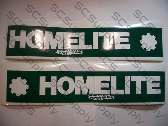 Homelite 20inch PowerTip (late XL-12 & Super XL) bar stencil set