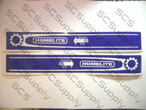 Homelite Tension Rite (EZ250) bar stencil set