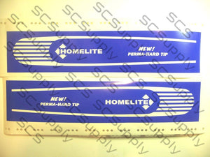 Homelite 16inch HT Coarse Stripe (XL-100 series,SEZ) bar stencil set