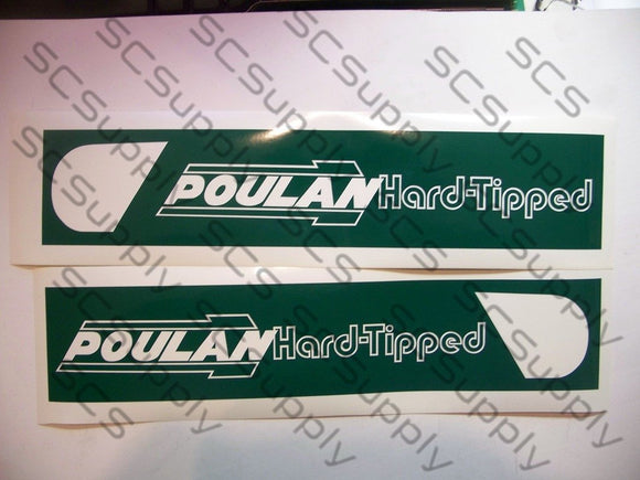Poulan Hard Tipped (ver. 3) bar stencil set