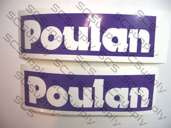 Poulan 8 inch bar stencil set