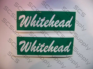 WHITEHEAD bar stencil set