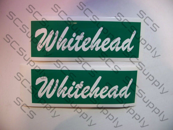 WHITEHEAD bar stencil set