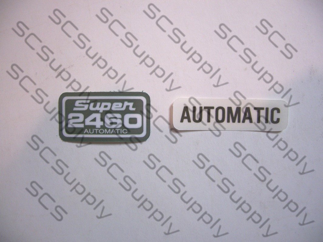 Pioneer Super 2460 Automatic decal set – Sugar Creek Supply