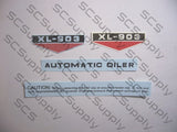 Homelite XL-903 (early) decal set