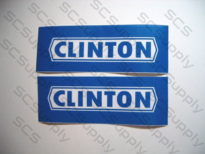 Clinton (ver. 1) bar stencil set