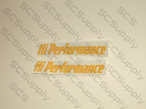 Pioneer/Partner Hi Performance decal set