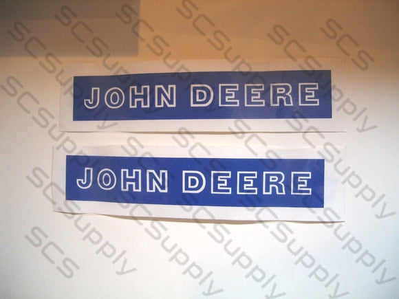 JOHN DEERE bar stencil set