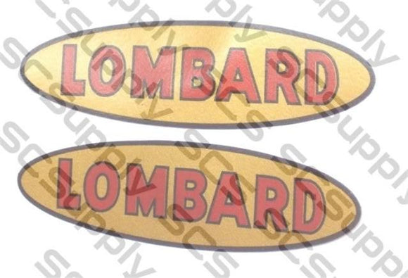 Lombard bar decals