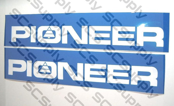 Pioneer bar stencil set