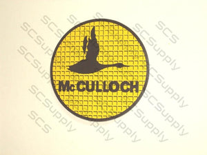 McCulloch "Plaid Goose" Window Decal