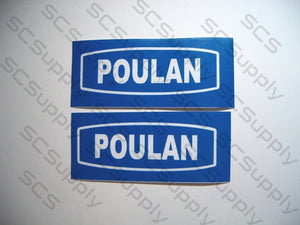 Poulan (ver. 1) bar stencil set