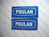 Poulan (ver. 1) bar stencil set