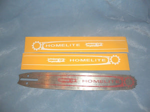 Homelite 16" Power Tip bar stencil set