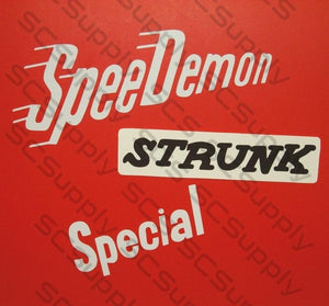 Strunk "Special" decal set
