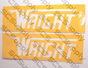 Wright bar stencil set